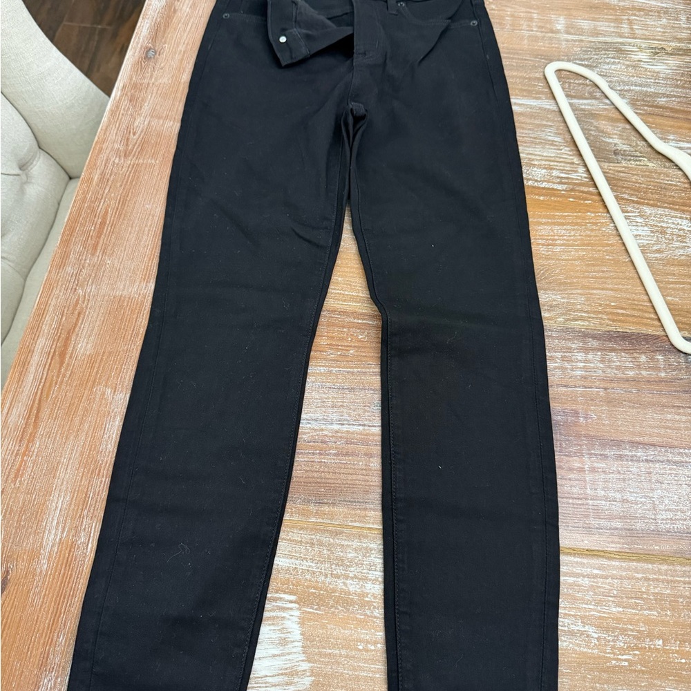 J. Crew Women's Black Straight Leg Jeans